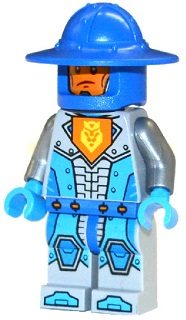 LEGO Minifigure-Royal Soldier / Guard - without Armor-Nexo Knights-NEX024-Creative Brick Builders